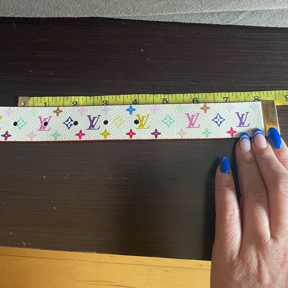 Louis Vuitton x Murakami Multicolor Monogram Belt - Picture 11 of 11